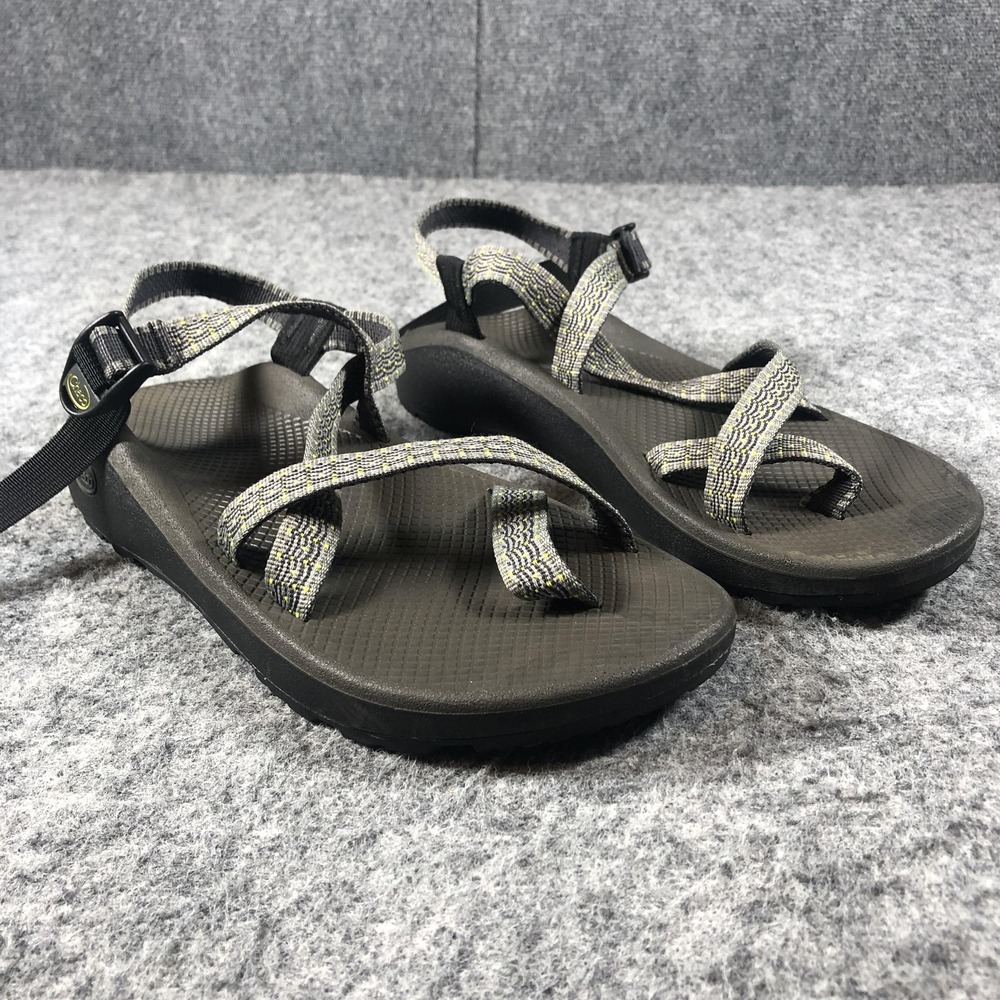 Chaco ZX2‎ Toe Loop Sandals Mens 13 Gray Adjustable Hiking Outdoor Comfort